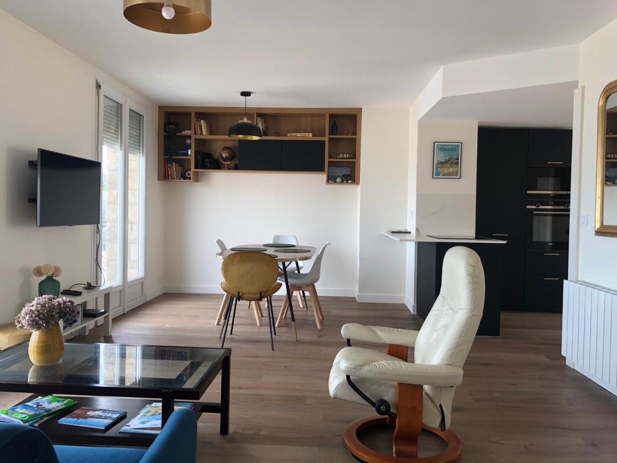 Vue Mer Exceptionnelle Dinard Kültér fotó